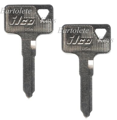 2 Replacement Key Blank Fits 2007 2008 2009 2010 07 08 09 10 Cagiva Mito 500