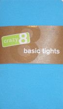 New Turquoise Blue Crazy 8 by Gymboree Tights Size L 10-12 NIP NWT