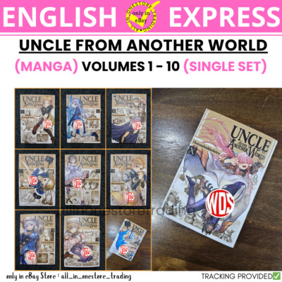 Uncle from Another World Manga English Version Volume 1-10 Loose Single Set
