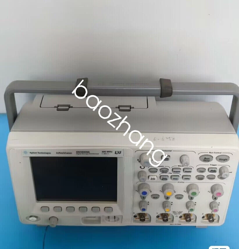 HP/Keysight Agilent DSO5034A Oscilloscope 300MHZ 2GS/S - Image 3 of 4