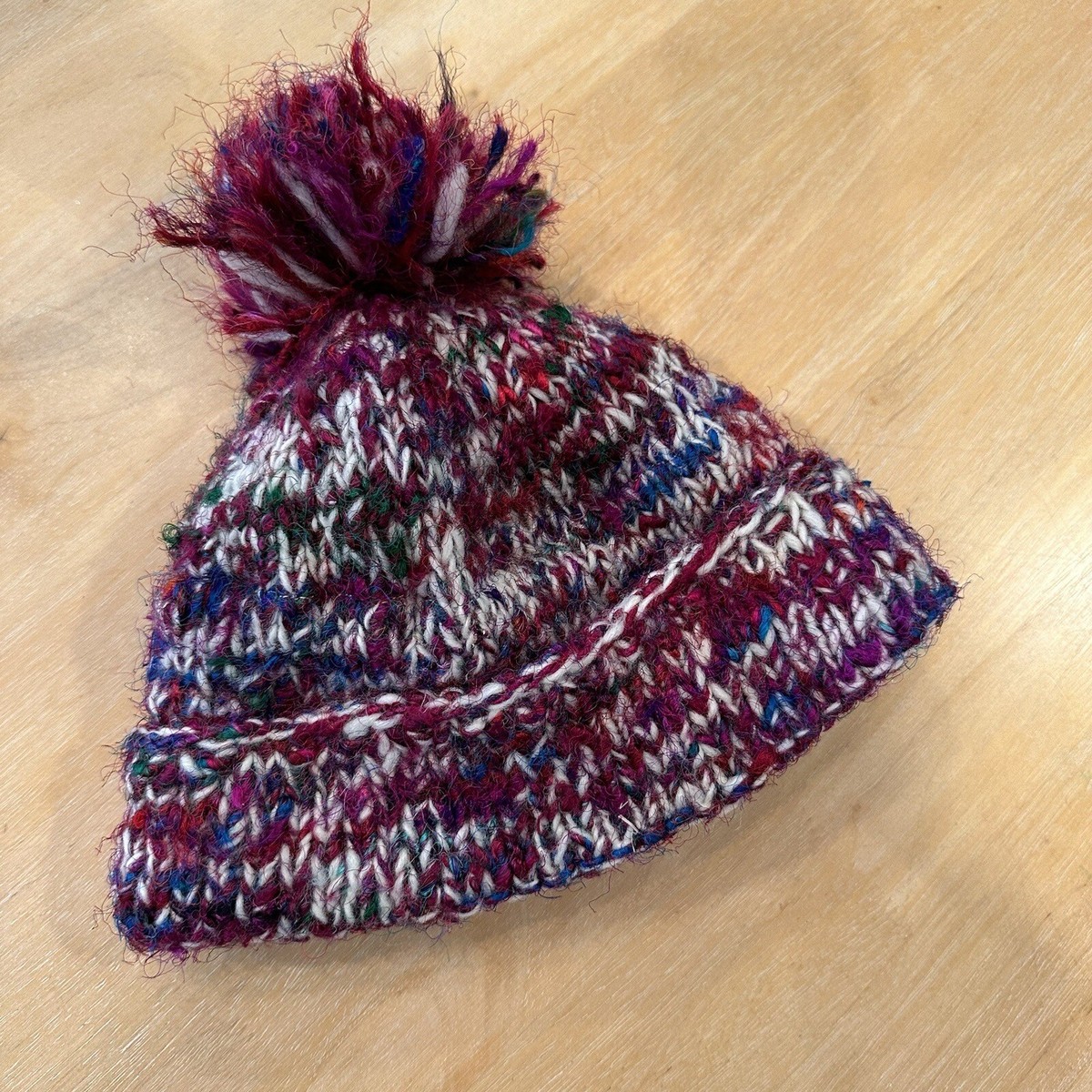 Rising Tide Nepal Wool Knit Hat Fleece Lined Winter Rising Tide wool hat made in Nepal beanie | Mercari main image 4