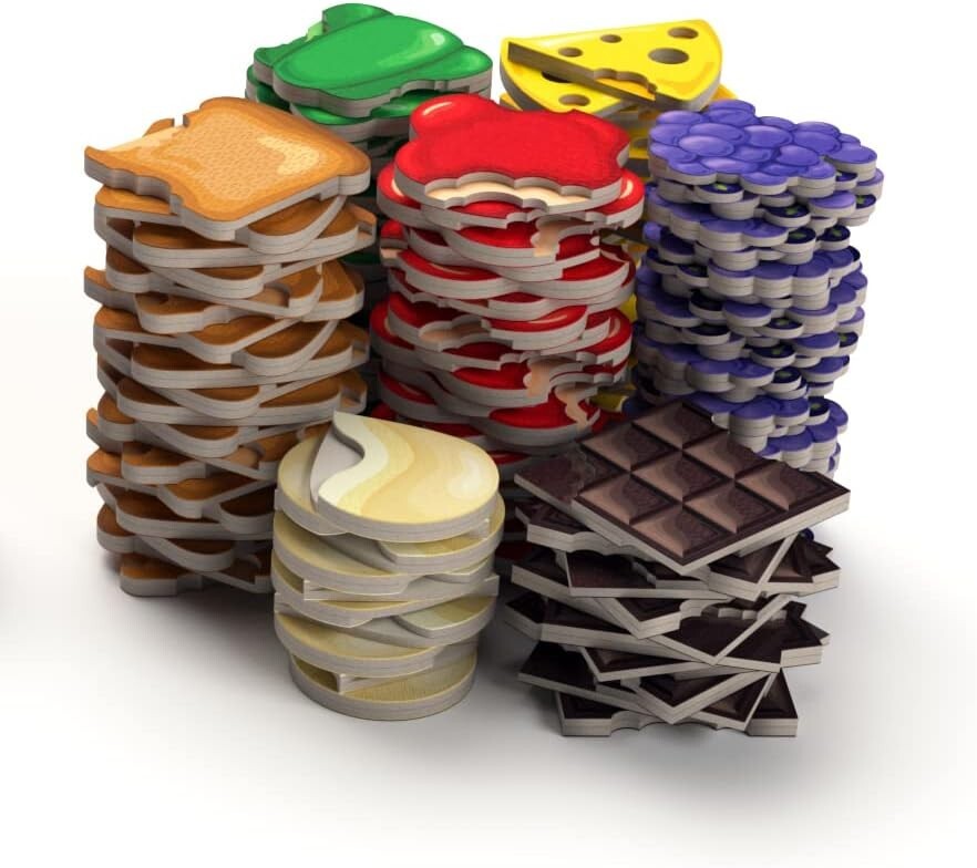 Расширенная семейная настольная игра Double Bites BoardGameTables.com Муравьи для пикника