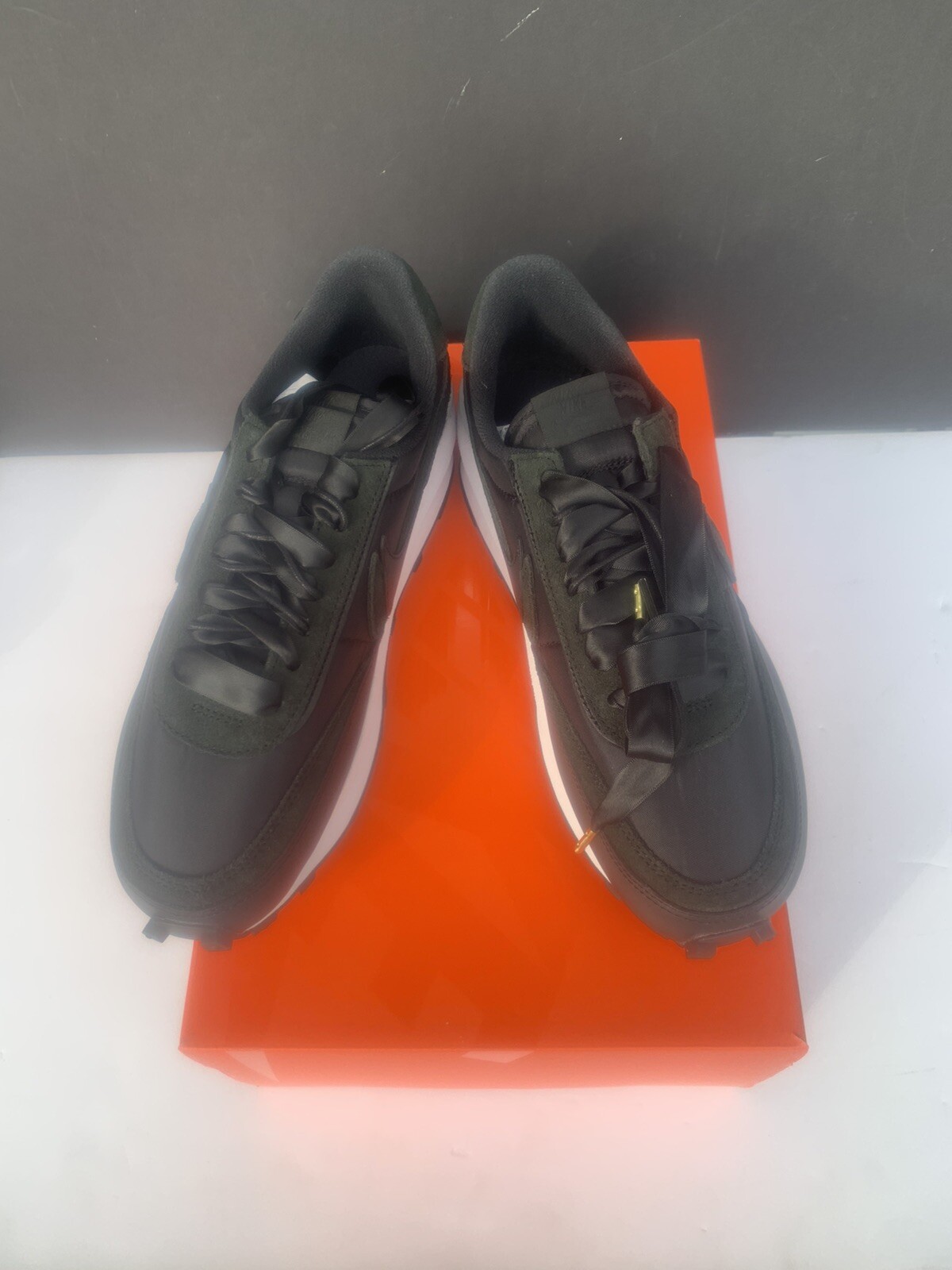 SACAI X NIKE Nike x Sacai LD Waffle Nylon Nero Tg 10 5 *ORDINE CONFERMATO*