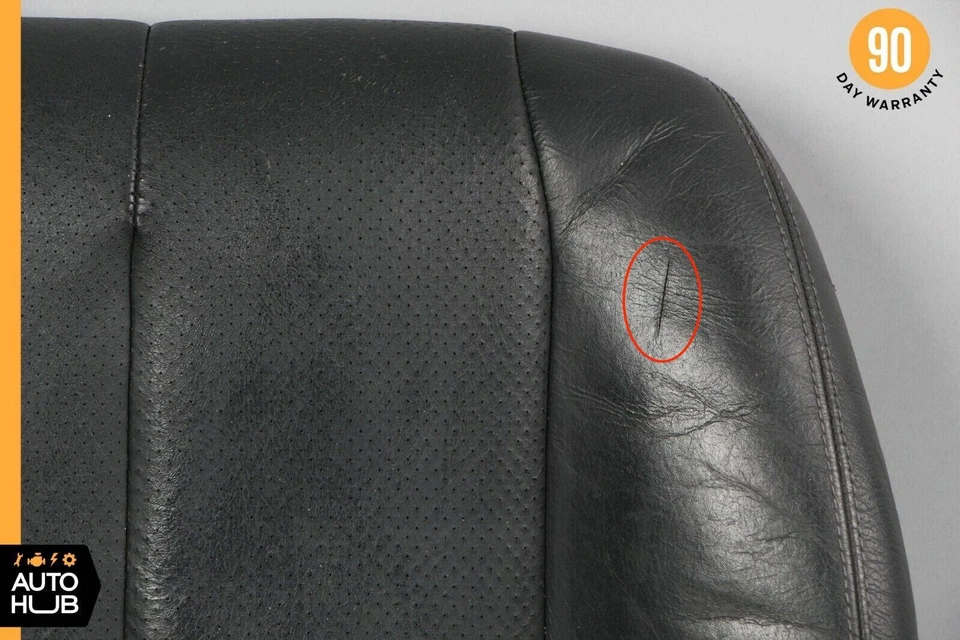 01-04 Cojín asiento inferior derecho negro mercedes r170 slk320 1709101750 fabricante de equipos originales Foto 3 de 4