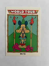 1991 Impel Disney Collector Cards WORLD TOUR #202 Miki Tiki card