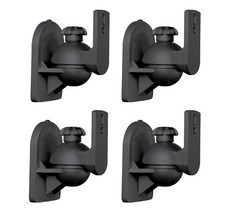 4 Pack Lot - Satellite Speaker Black Wall Mou...