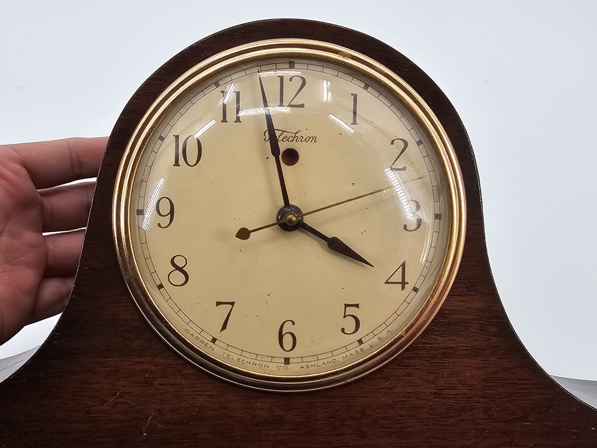 Warren Telechron Electric Mantle Clock M1 | eBay