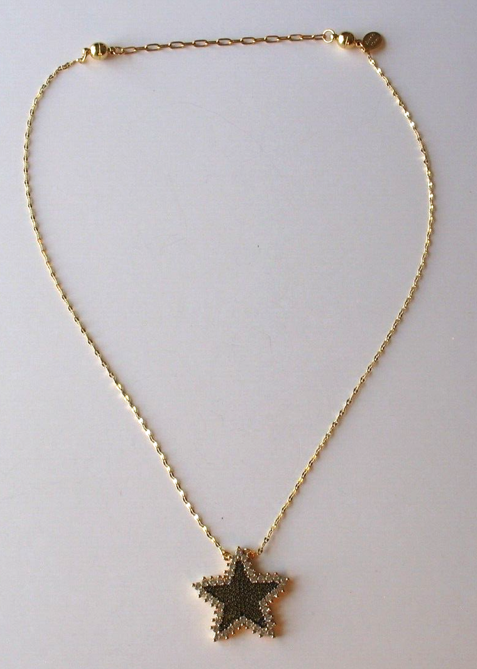 BAR By Alexa Rae Melania Clara Boutique For The Night Necklace Honey Gold Tone eBay