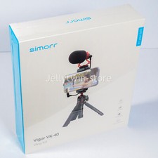 Vigor VT-10 Vlog Tripod 1 x Single-cold-shoe Phone Clip 1 x Microphone 3.5mm 