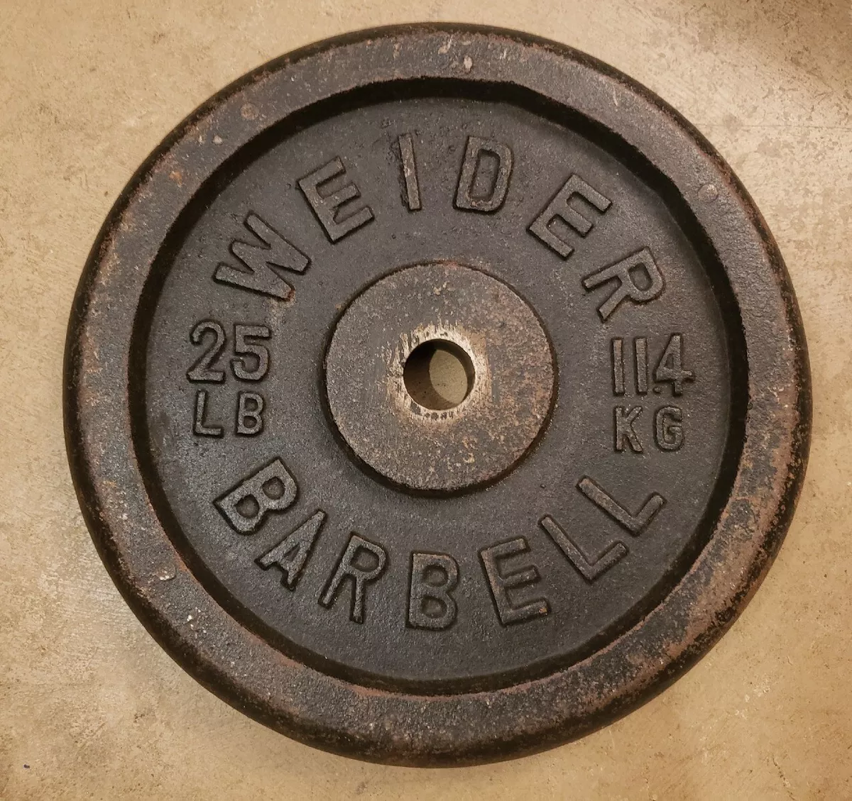 Weight outlet plates weider
