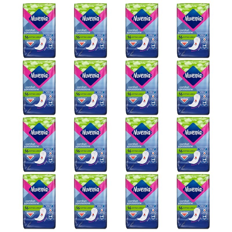 Assorbenti Sottile Super Lungo Anatomico 16 Pz - Immagine 2