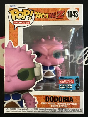 Funko Pop Dragon Ball Z Dodoria 1043 - Fall Convention Shared 2021 - Édition NYCC - Neuf