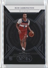 2024-25 Panini Noir Rookies Icon Edition 37/99 Bub Carrington #182 1r8v