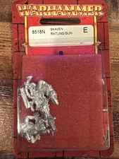 Games Workshop WHF Skaven Ratling Gun 8518N E, NIB, Sealed, Metal