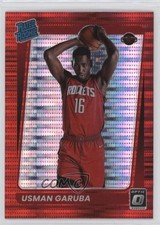 2021-22 Panini Donruss Optic Rated Rookie Red Pulsar Prizm Usman Garuba #188 4u9
