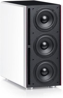 (B1) Teufel S 4000 Aktiv Subwoofer THX 150Watt Surround/Stereo (B-Ware) Weiß
