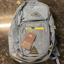 High Sierra Hiking Camping Laptop Backpack Blue Travel Bag, New with Tags