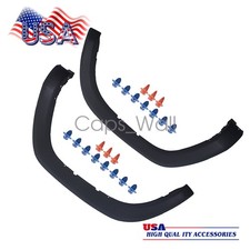 For Toyota Tacoma 2016-2023 New Rear Left Right Side Black Fender Flare Trim For Toyota Tacoma 2016-2023 New Rear Left Right Side Black Fender Flare Trim
