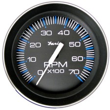 Faria Coral 4" Tachometer 7000 RPM  All Outboard 