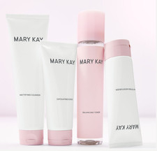 Mary Kay 4 Piece Regimen Skincare Set - Available in Hydrating or Mattifying