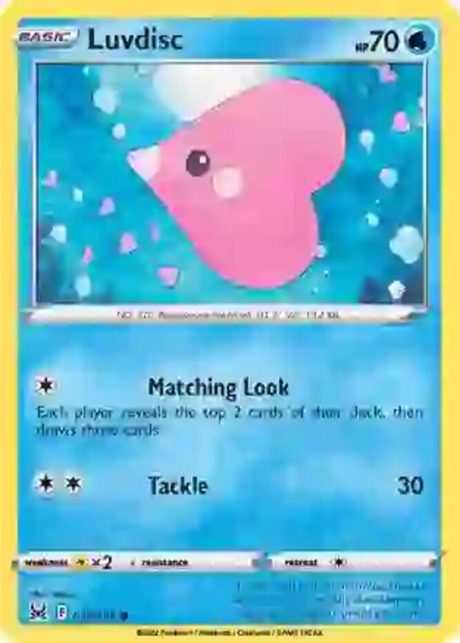 Luvdisc - 038/196 - Common - Moderately Played