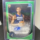 2025-26 Bowman Chrome Basketball Joan Beringer Green Rookie Auto #BCA-JB /99
