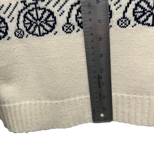 Robert Bruce Bike Stuff Sweater Vest Men Size M Women M to L Made in USA Vintage - Picture 6 of 14