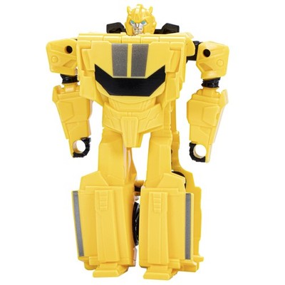 Transformers Toys EarthSpark 1-Step Flip Changer Bumblebee 4 inch, Multicolor