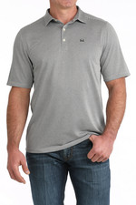 Cinch Arenaflex Blue Print - Mens Polo - Mtk1865040