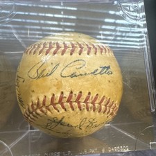 1951 Chicago Cubs Team (24) Signed National League Baseball PSA DNA