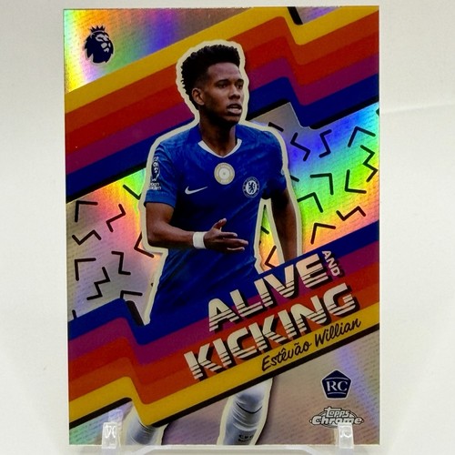 Estevao Willian #AK-14 2026 Topps Chrome Premier League Alive And Kicking card