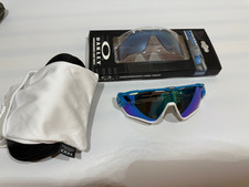 Oakley Jawbreaker, Frame: Sky, Lens: Sapphire Iridium