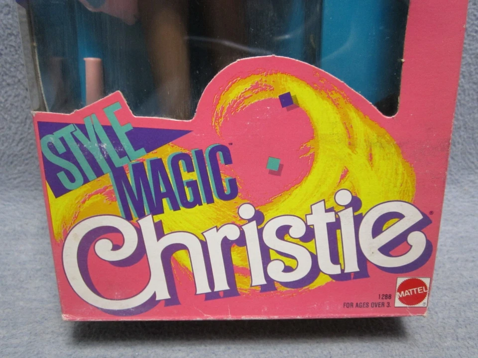 Muñeca Barbie mágica estilo Christie vintage AA Mattel 1288 Foto 2 de 4