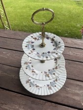 Royal Albert Lorraine 3 Tier Bone China Cake ...