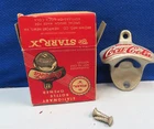 VINTAGE STARR X COCA-COLA BOTTLE OPENER WALL MOUNTED NEW IN BOX