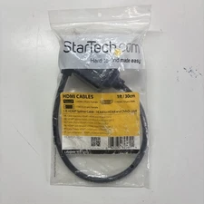 StarTech.com HDMISPL1DH 1 ft. Black Splitter Cable
