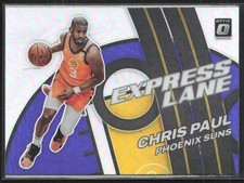 2021-22 Donruss Optic #9 Chris Paul Express Lane Purple Phoenix Suns (B2)