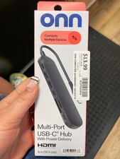 ONN MULTI-PORT USB-C HUB 100162719 ECP022606 