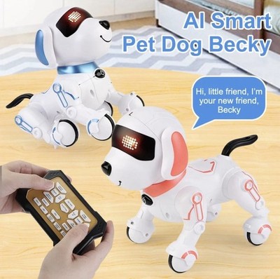 Smart Robot Dog: Your Child's Playtime Pal! in Orange Color