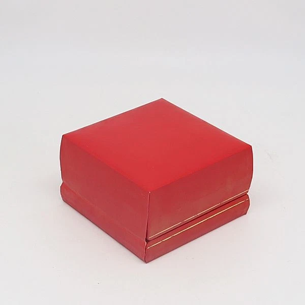 OMEGA Watch Box Red Vintage Antique Leather Style Case for Men's Women's Watch  - Image 4 of 4