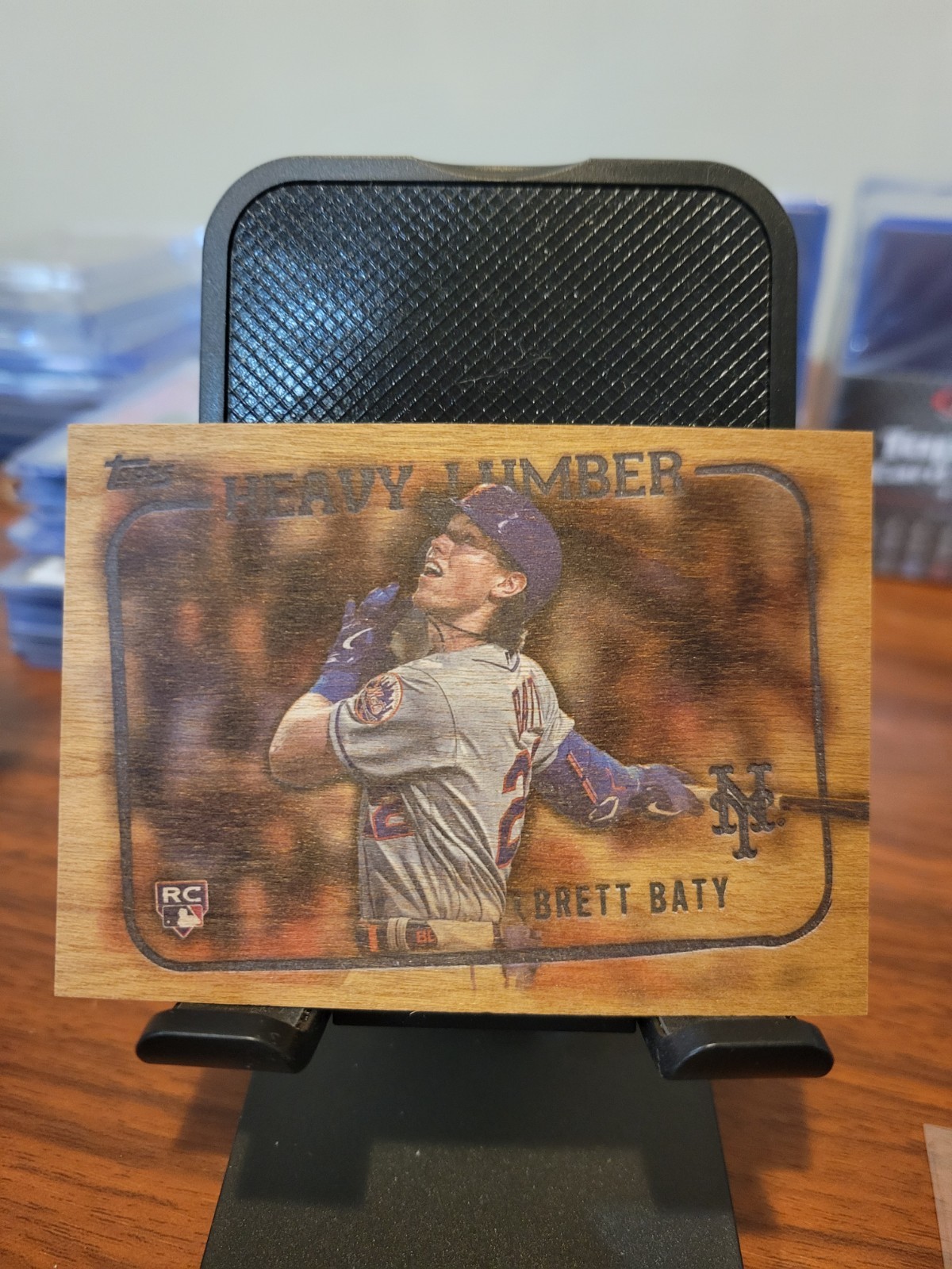 2023 Topps Update Brett Baty Heavy Lumber SSP RC Rookie #HL-55 New York Mets