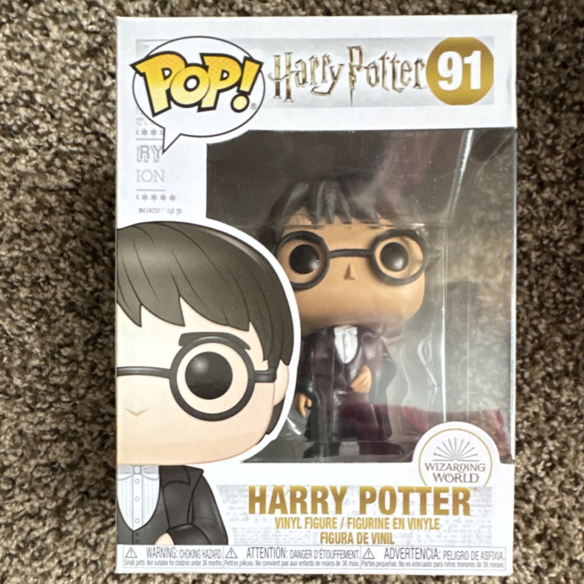 ②thelastwizardofthece　904545 Funko Pop! Vinyl Harry Potter #91 Fantasy Figure Wizarding World