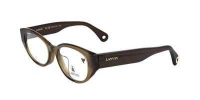 Lanvin Brille LNV2642LB Khaki 53/18/140 Damen