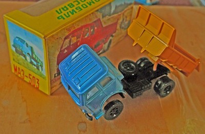MAZ - 503, russischer Kipper, Metall, 1:43, DDR- USSR, neu in OVP,  siehe Fotos