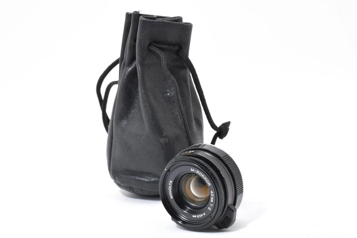 Minolta M Rokkor 40mm F2 for sale - eBay