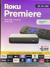 Roku Premiere 3920RW HD/4K/HDR Streaming Media Player, Newest Version!