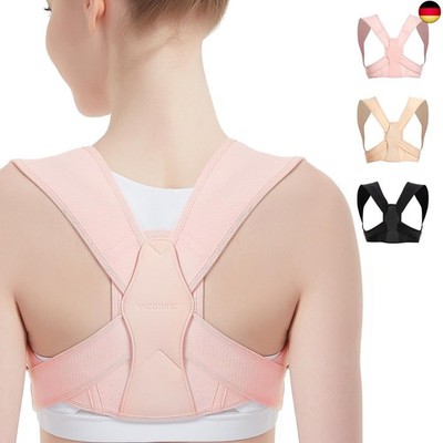 Back Straightener, Adjustable Shoulder Strap Posture Corrector Back for Women