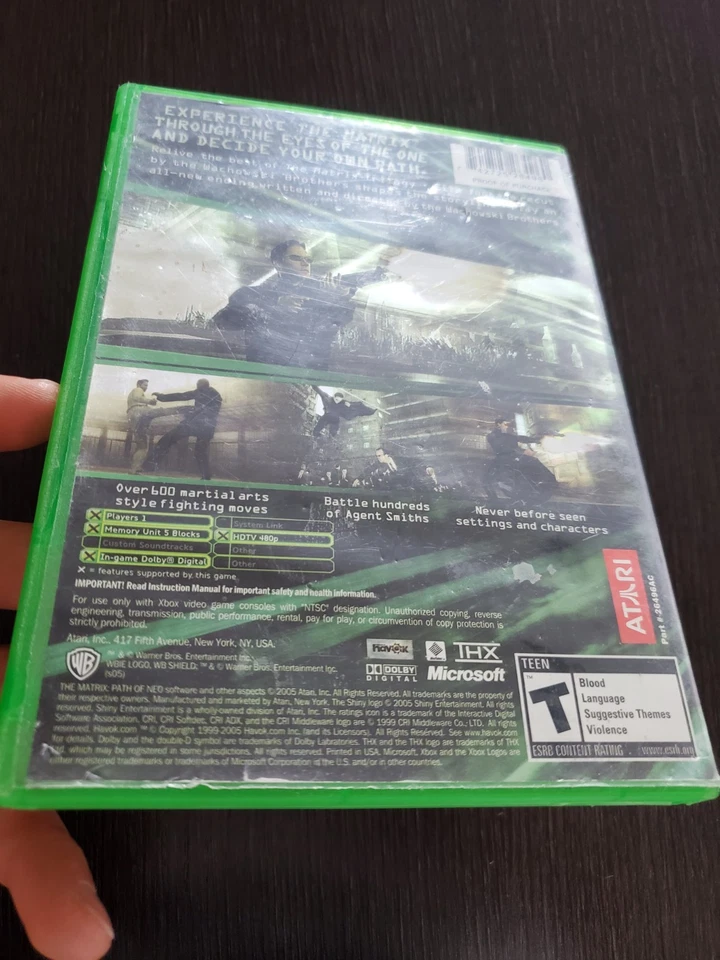 The Matrix Path of Neo Xbox Original, Light Scrathes No Manual - Image 2 of 4