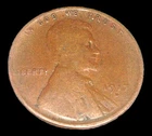 1917 D Lincoln Head Penny - Good