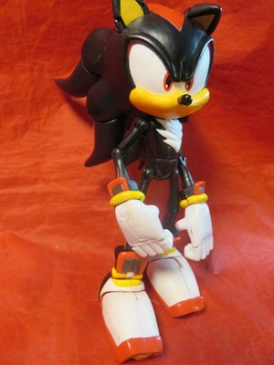 Shadow the Hedgehog,Super Posers Actionfigur,Jazwares,Sega,ca.18 cm